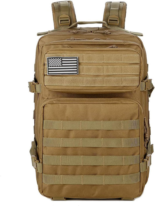 Military Tactical Backpack Molle Daypack 3 Day Backpack Bug Out Bag for Hiking Trekking Travel