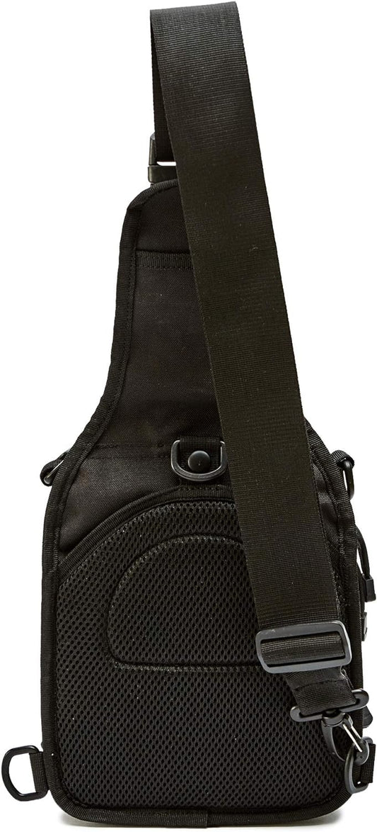 Compact EDC Sling Bag - Concealed Carry Shoulder Bag for Range, Travel, Hiking, Outdoor Sports ccw bag sling bag mens sling bag womens sling bag tactical bag